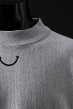 画像をギャラリービューアに読み込む, READYMADE MOCK NECK SWEAT SHIRT (GRAY)