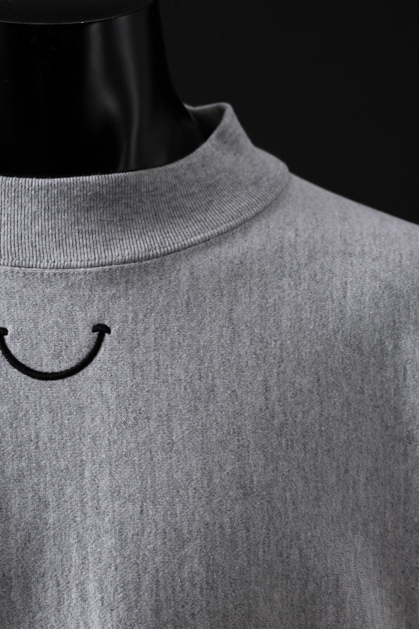 画像をギャラリービューアに読み込む, READYMADE MOCK NECK SWEAT SHIRT (GRAY)