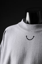 画像をギャラリービューアに読み込む, READYMADE MOCK NECK SWEAT SHIRT (GRAY)