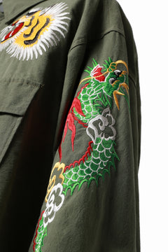 画像をギャラリービューアに読み込む, READYMADE SKA SHIRT-JACKET (KHAKI GREEN)