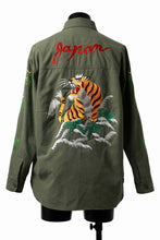 画像をギャラリービューアに読み込む, READYMADE SKA SHIRT-JACKET (KHAKI GREEN)