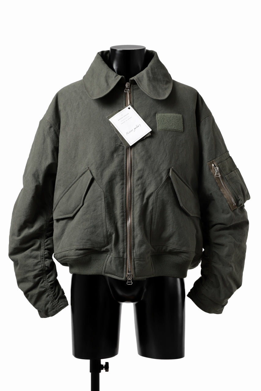 画像をギャラリービューアに読み込む, READYMADE FLIGHT JACKET (KHAKI)