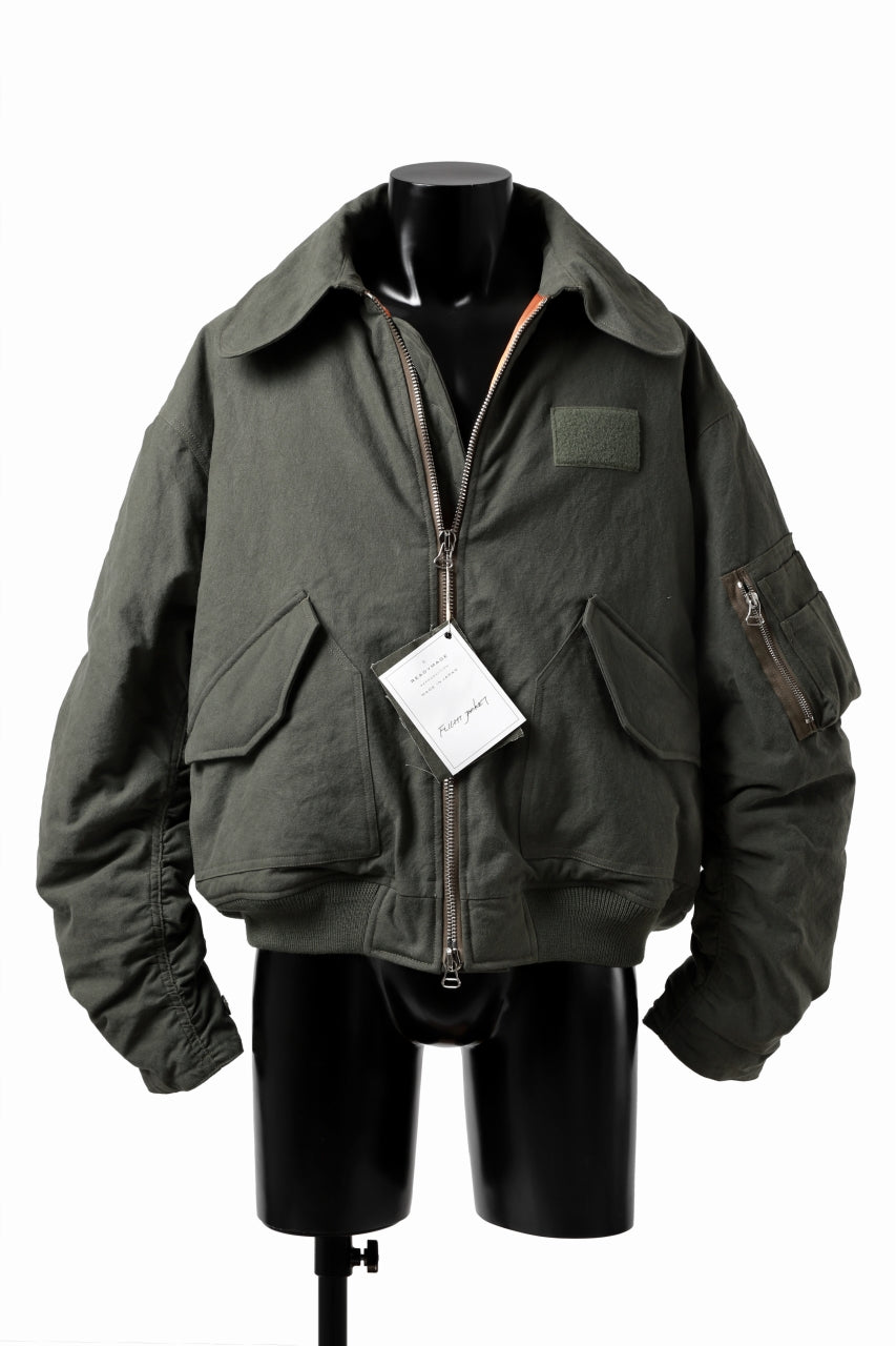 画像をギャラリービューアに読み込む, READYMADE FLIGHT JACKET (KHAKI)