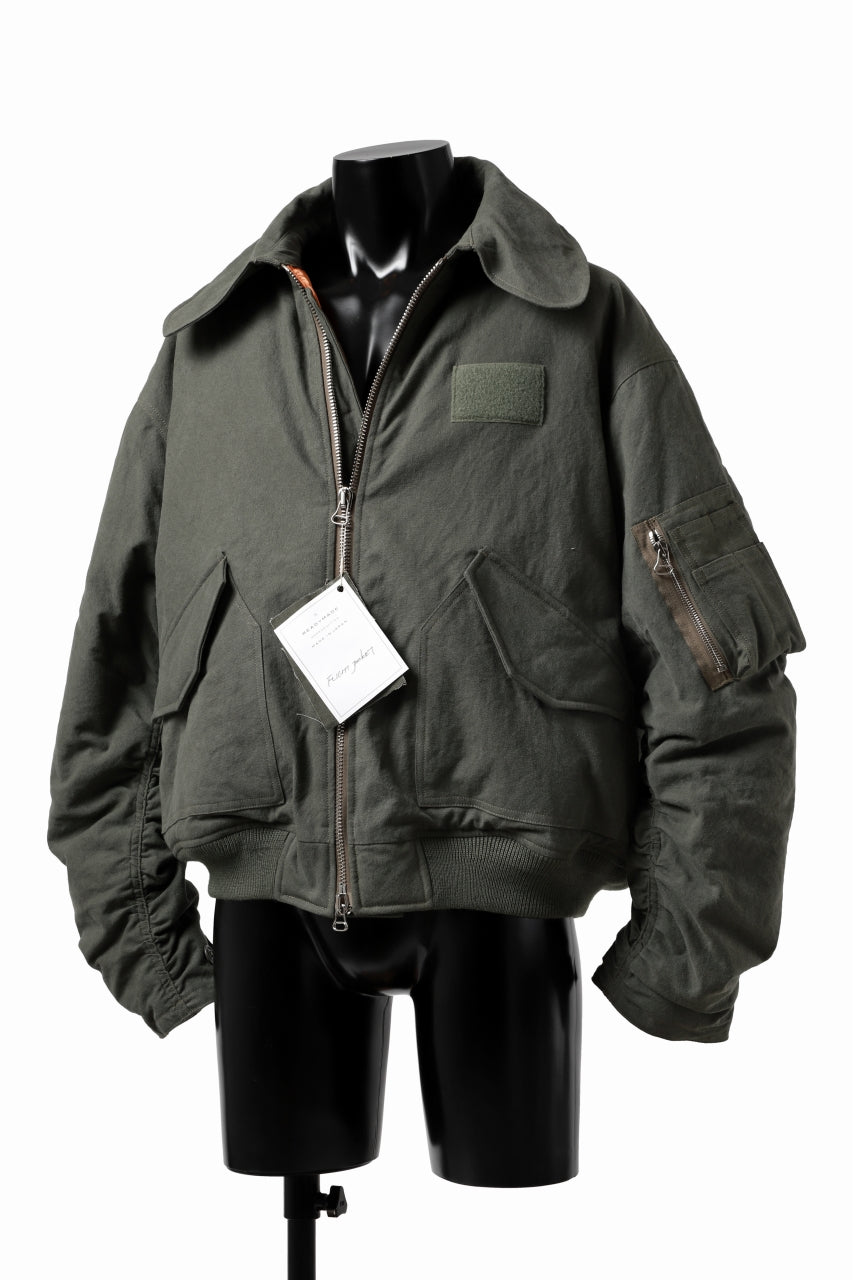 画像をギャラリービューアに読み込む, READYMADE FLIGHT JACKET (KHAKI)