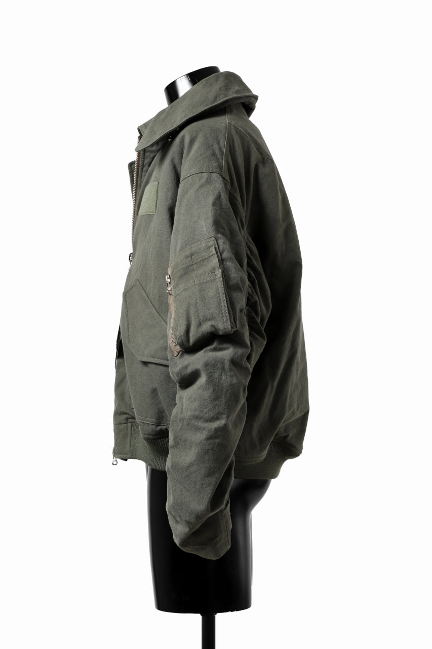 画像をギャラリービューアに読み込む, READYMADE FLIGHT JACKET (KHAKI)