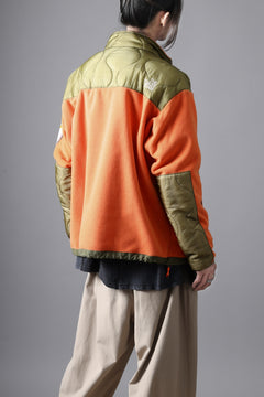 画像をギャラリービューアに読み込む, READYMADE FREECE JACKET (ORANGE)