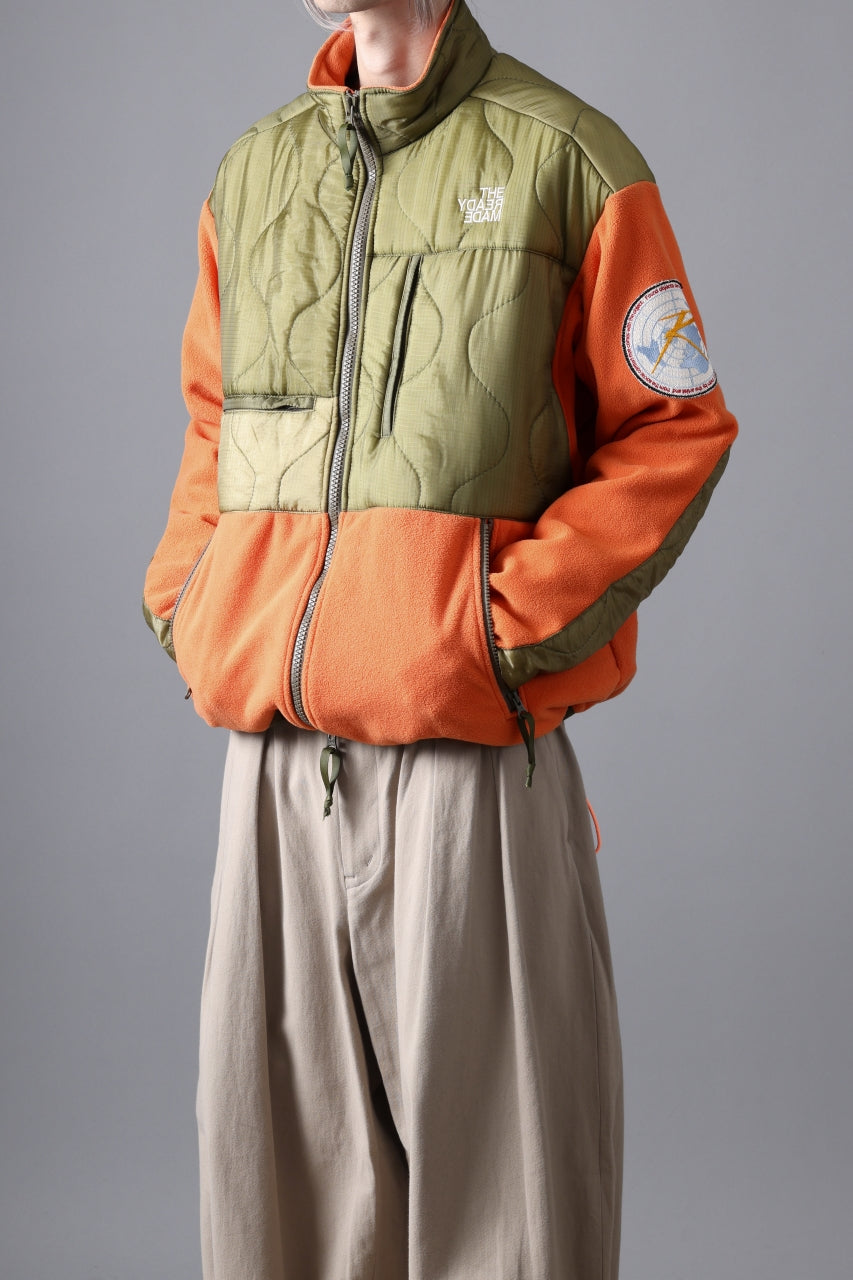画像をギャラリービューアに読み込む, READYMADE FREECE JACKET (ORANGE)