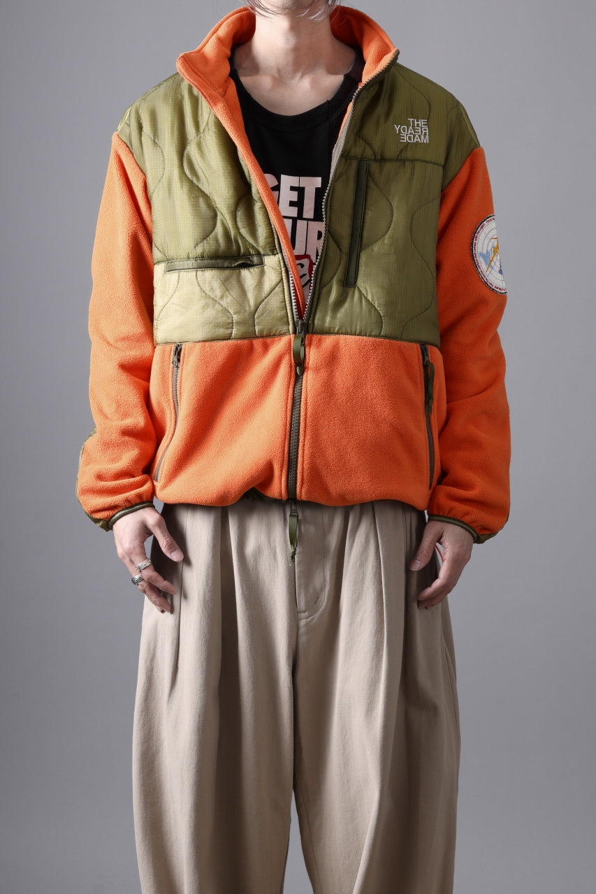 画像をギャラリービューアに読み込む, READYMADE FREECE JACKET (ORANGE)