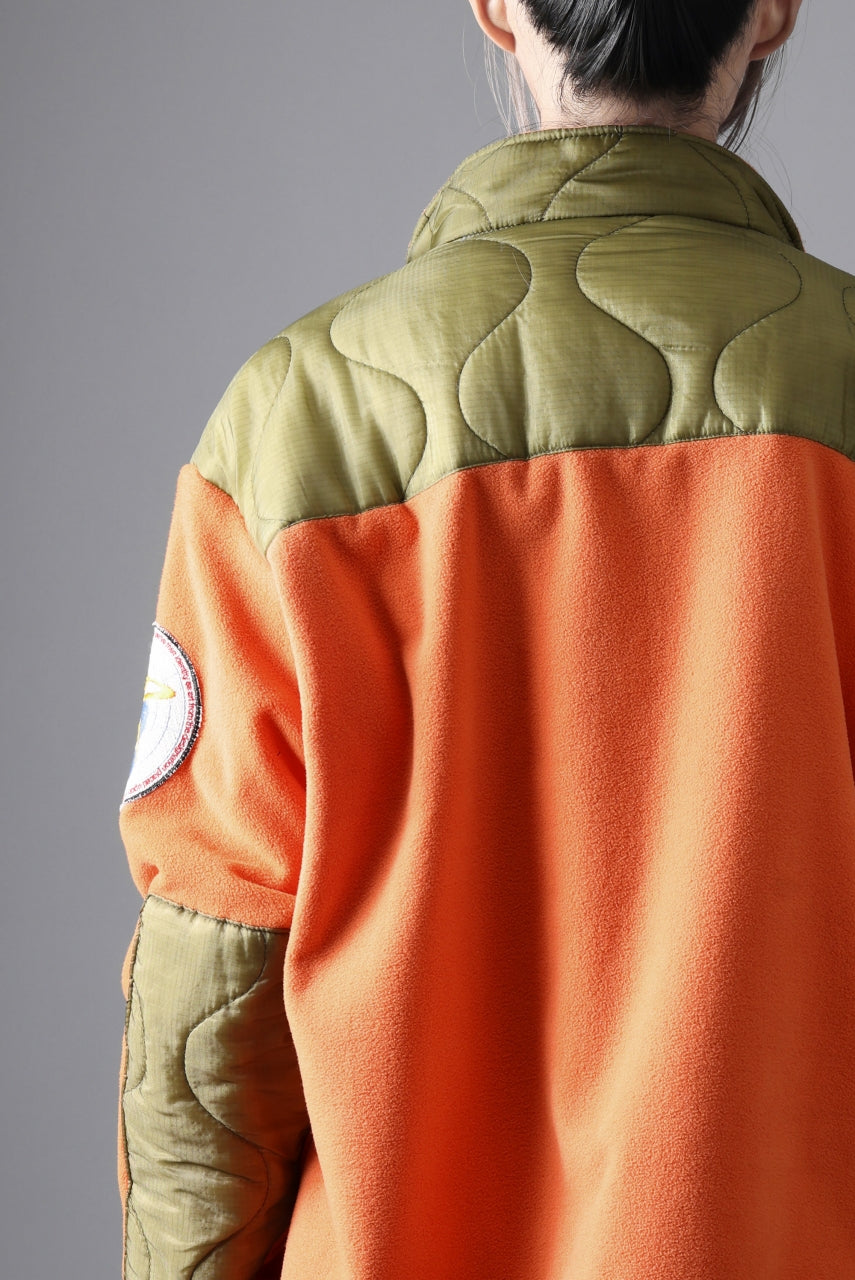 画像をギャラリービューアに読み込む, READYMADE FREECE JACKET (ORANGE)