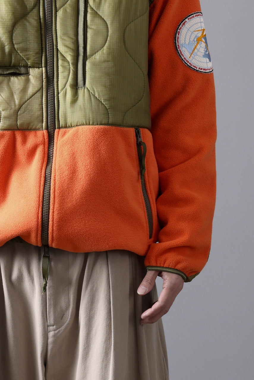 画像をギャラリービューアに読み込む, READYMADE FREECE JACKET (ORANGE)