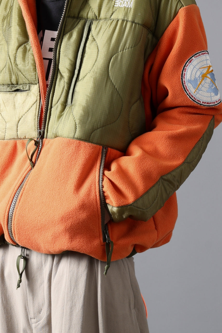 画像をギャラリービューアに読み込む, READYMADE FREECE JACKET (ORANGE)