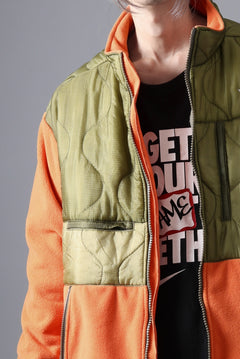 画像をギャラリービューアに読み込む, READYMADE FREECE JACKET (ORANGE)