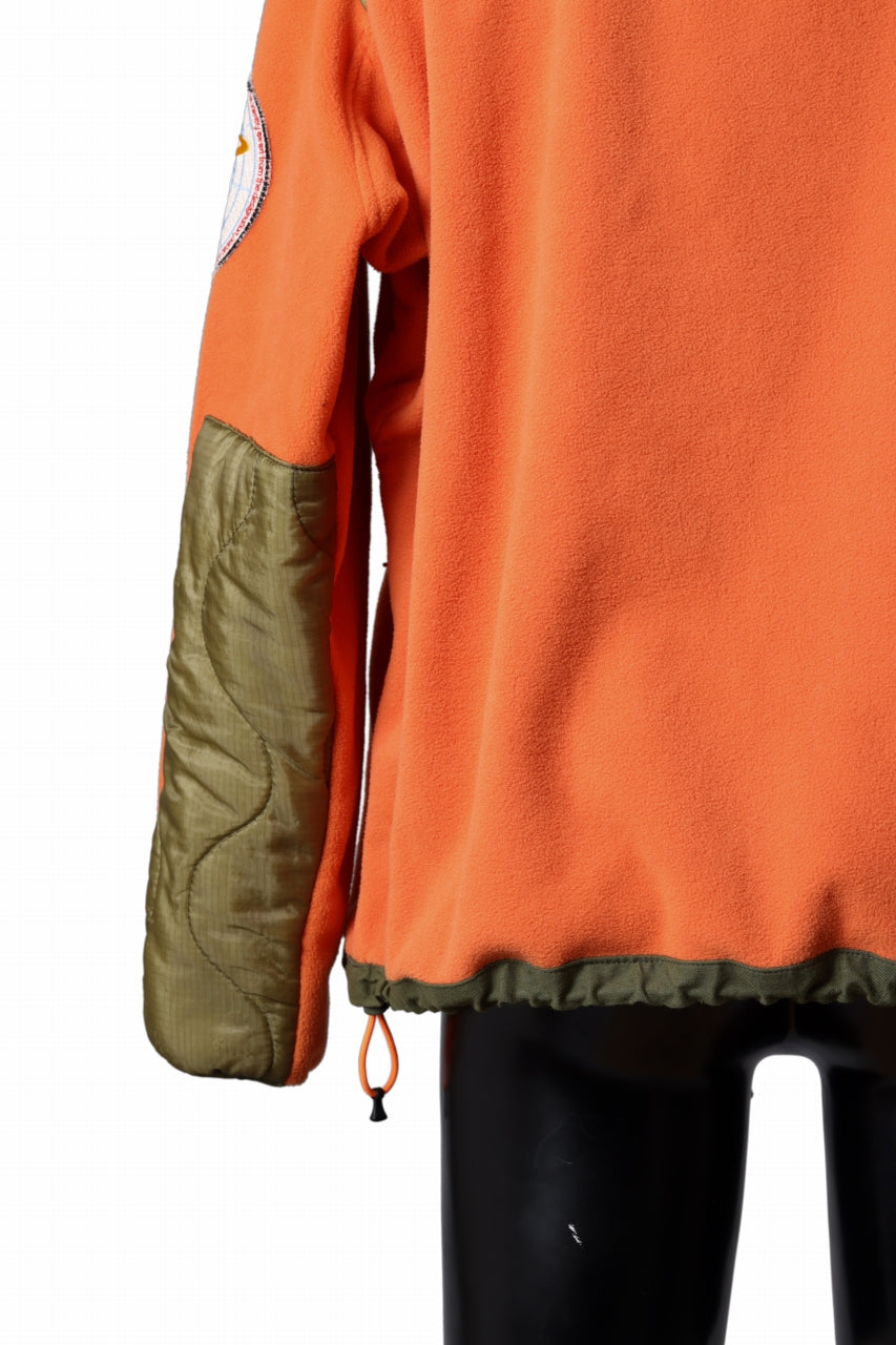 画像をギャラリービューアに読み込む, READYMADE FREECE JACKET (ORANGE)