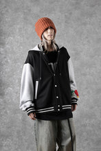 Load image into Gallery viewer, FACETASM×FRUIT OF THE LOOM STADIUM JACKET (BLACK)