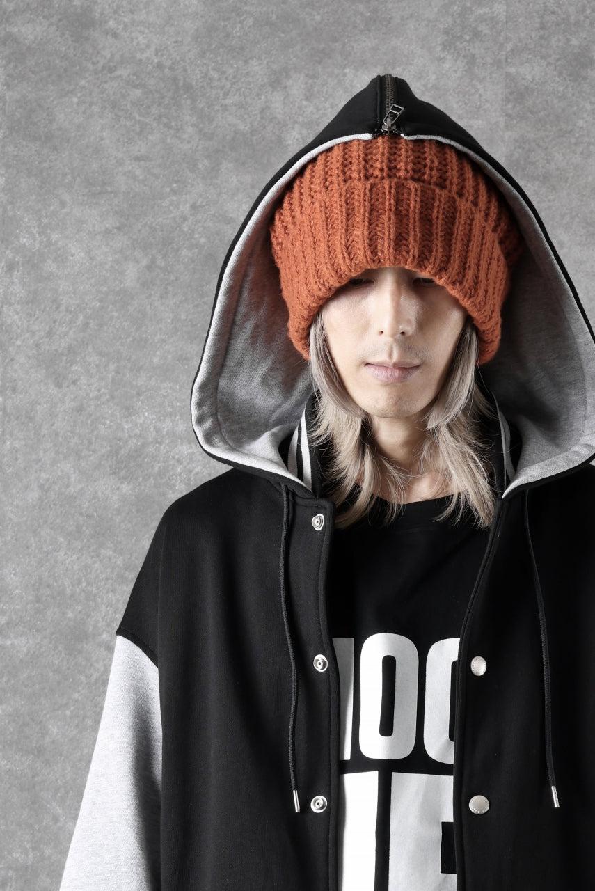 Load image into Gallery viewer, FACETASM×FRUIT OF THE LOOM STADIUM JACKET (BLACK)