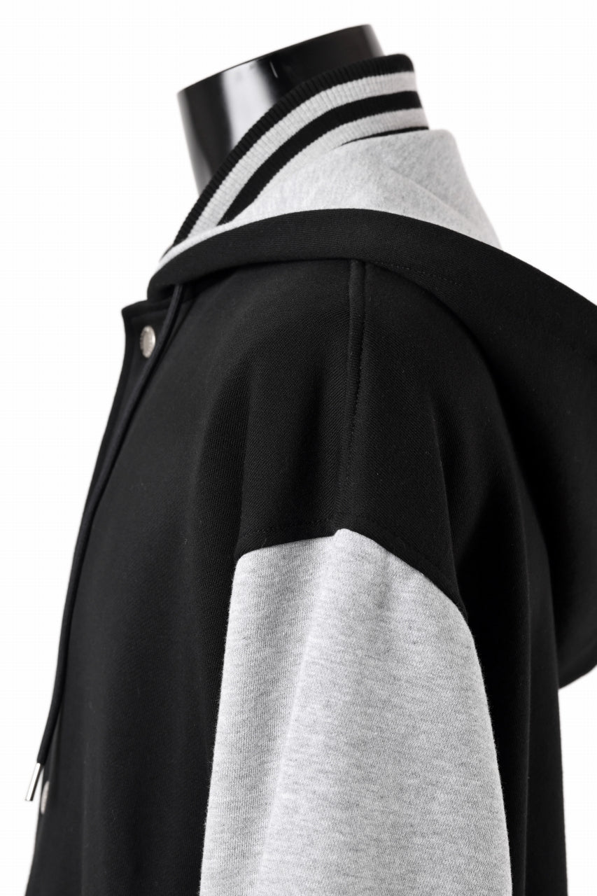 Load image into Gallery viewer, FACETASM×FRUIT OF THE LOOM STADIUM JACKET (BLACK)