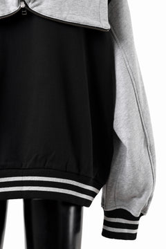 Load image into Gallery viewer, FACETASM×FRUIT OF THE LOOM STADIUM JACKET (BLACK)