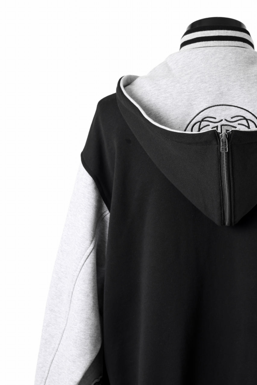 Load image into Gallery viewer, FACETASM×FRUIT OF THE LOOM STADIUM JACKET (BLACK)