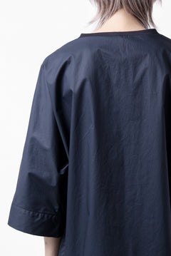 画像をギャラリービューアに読み込む, sus-sous atelier T / Lance 80/- cotton typewriter (NAVY)