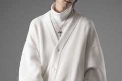 画像をギャラリービューアに読み込む, beauty : beast MONSTER CARDIGAN (WHITE)