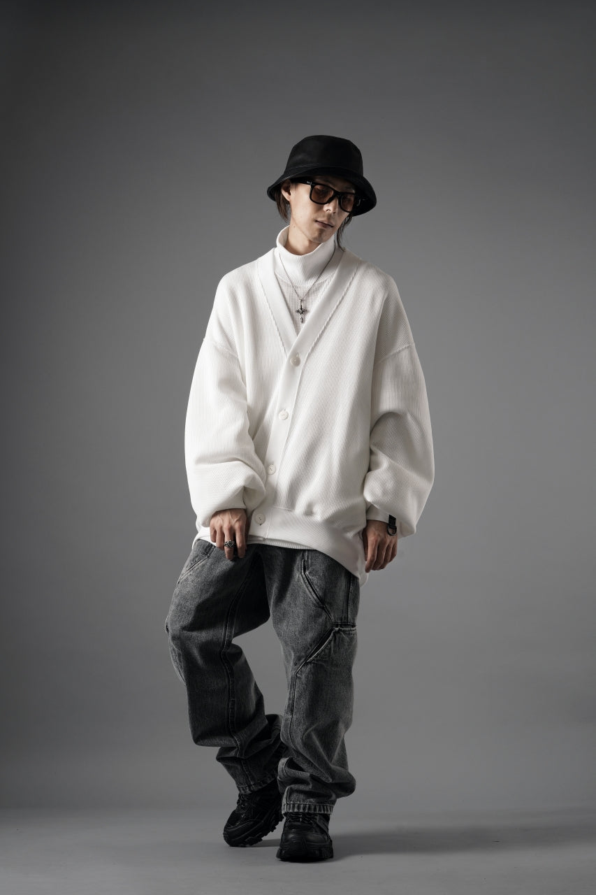 画像をギャラリービューアに読み込む, beauty : beast MONSTER CARDIGAN (WHITE)