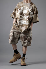 画像をギャラリービューアに読み込む, MASTERMIND WORLD JERSEY CAMO CARGO SHORTS (DESERT)