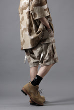 画像をギャラリービューアに読み込む, MASTERMIND WORLD JERSEY CAMO CARGO SHORTS (DESERT)