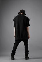 画像をギャラリービューアに読み込む, beauty : beast HIGH-NECK SLEEVELESS PULLOVER (BLACK)