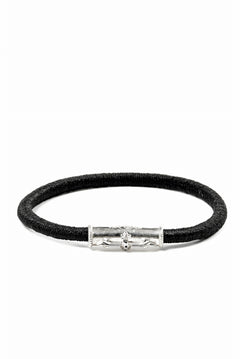 Load image into Gallery viewer, BACKLASH THE LINE SILVER 925 HAIR TIES BRACELET (SILVER)