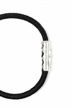 Load image into Gallery viewer, BACKLASH THE LINE SILVER 925 HAIR TIES BRACELET (SILVER)
