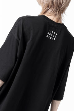 画像をギャラリービューアに読み込む, A.F ARTEFACT LOOSEY T-SHIRT / EMBROIDARY (BLACK)