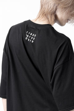 画像をギャラリービューアに読み込む, A.F ARTEFACT LOOSEY T-SHIRT / EMBROIDARY (BLACK)