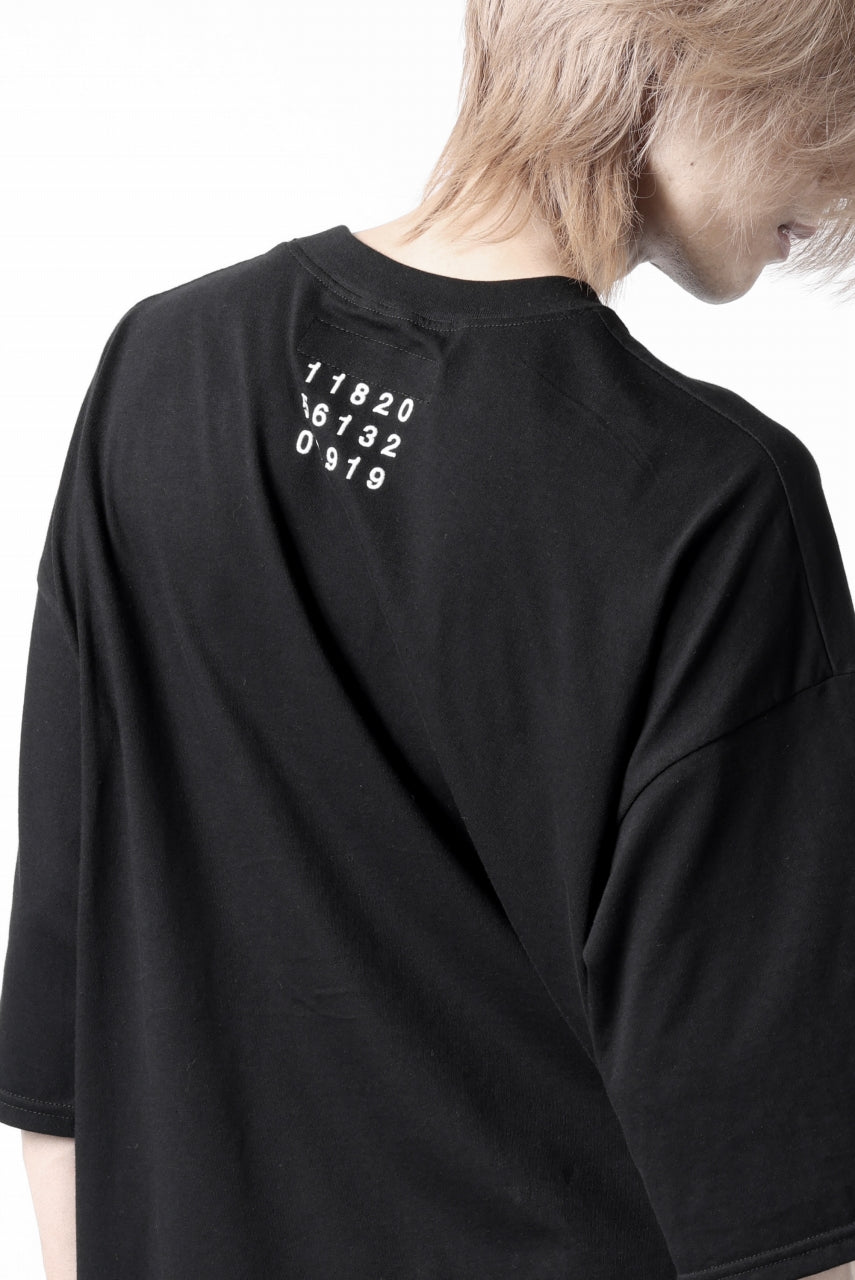 画像をギャラリービューアに読み込む, A.F ARTEFACT LOOSEY T-SHIRT / EMBROIDARY (BLACK)