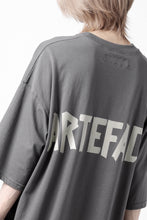 画像をギャラリービューアに読み込む, A.F ARTEFACT LOOSEY T-SHIRT / PRINT TYPE-A (GREY)