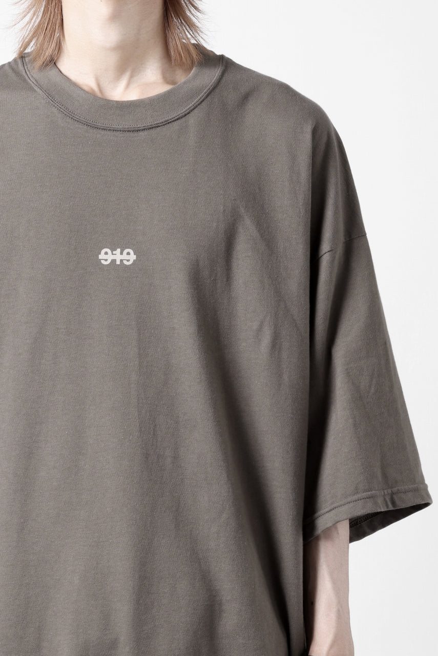 画像をギャラリービューアに読み込む, A.F ARTEFACT LOOSEY T-SHIRT / PRINT TYPE-A (G.BROWN)