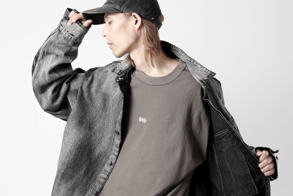 画像をギャラリービューアに読み込む, A.F ARTEFACT LOOSEY T-SHIRT / PRINT TYPE-A (G.BROWN)