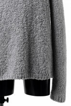 画像をギャラリービューアに読み込む, Ten c BOUCLE WOOL KNIT HOODIE (GRAY)