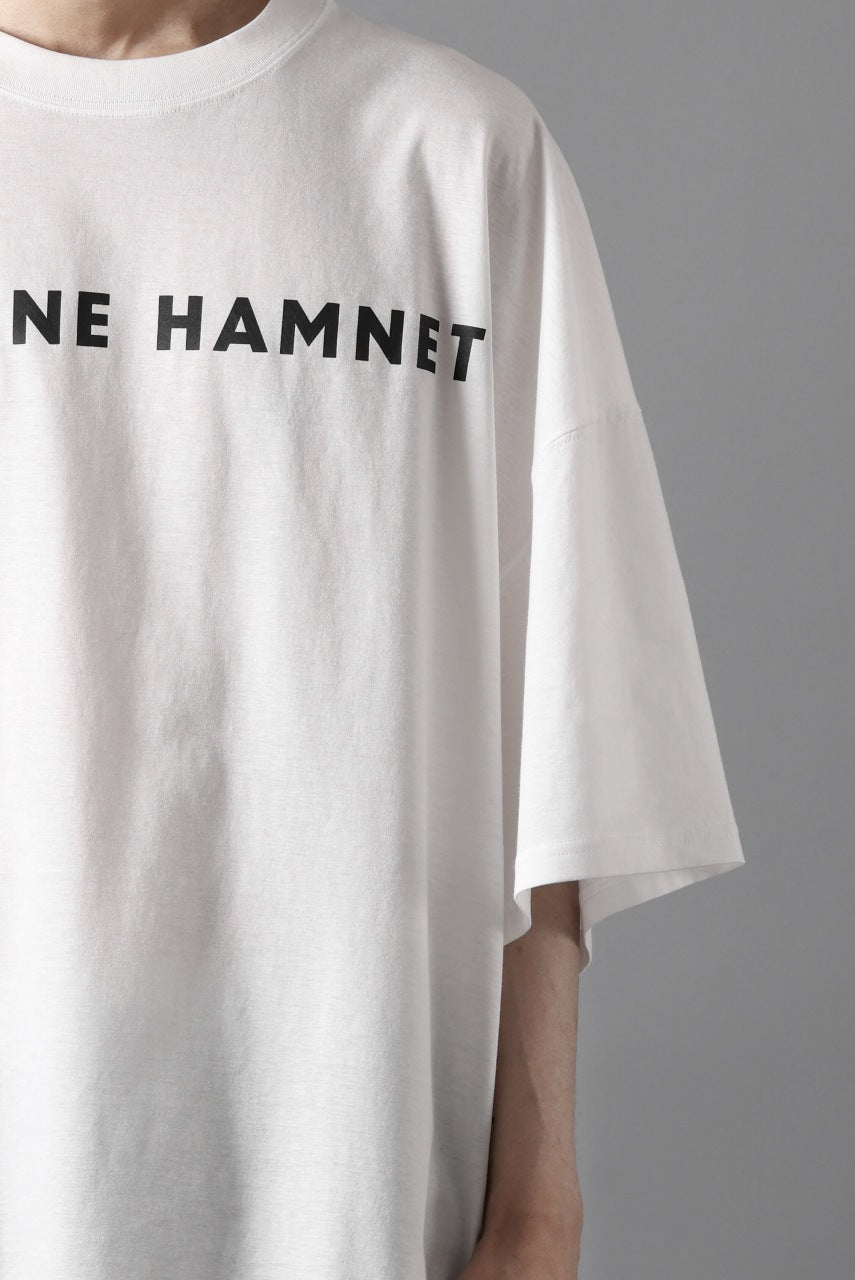 画像をギャラリービューアに読み込む, KATHARINE HAMNETT OVER SIZED FRONT LOGO TEE (WHITE)