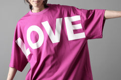 画像をギャラリービューアに読み込む, KATHARINE HAMNETT OVER SIZED TEE / LOVE (PINK)
