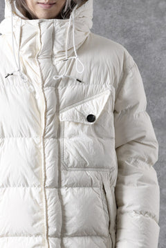 画像をギャラリービューアに読み込む, Ten c SURVIVAL DOWN JACKET / GARMENT DYED (WHITE)