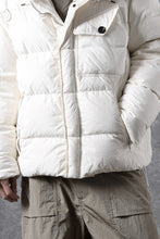 画像をギャラリービューアに読み込む, Ten c SURVIVAL DOWN JACKET / GARMENT DYED (WHITE)