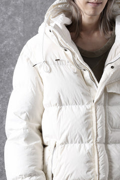 画像をギャラリービューアに読み込む, Ten c SURVIVAL DOWN JACKET / GARMENT DYED (WHITE)