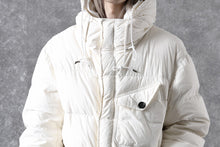 画像をギャラリービューアに読み込む, Ten c SURVIVAL DOWN JACKET / GARMENT DYED (WHITE)