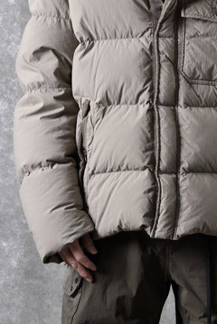 画像をギャラリービューアに読み込む, Ten c SURVIVAL DOWN JACKET / GARMENT DYED (ASH GRAY)