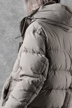 画像をギャラリービューアに読み込む, Ten c SURVIVAL DOWN JACKET / GARMENT DYED (ASH GRAY)
