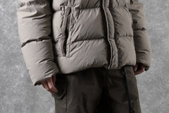 画像をギャラリービューアに読み込む, Ten c SURVIVAL DOWN JACKET / GARMENT DYED (ASH GRAY)