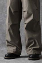 画像をギャラリービューアに読み込む, Ten c WIDE TROUSERS / GARMENT DYED (ASH GRAY)