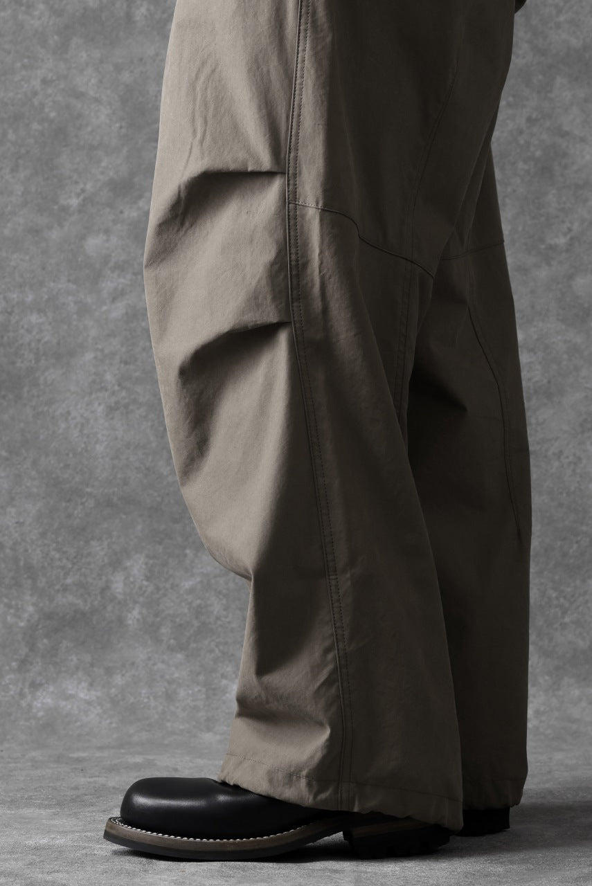 画像をギャラリービューアに読み込む, Ten c WIDE TROUSERS / GARMENT DYED (ASH GRAY)