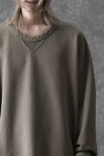 画像をギャラリービューアに読み込む, Ten c COTTON JERSEY SWEAT SHIRT / GARMENT DYED (ASH GRAY)