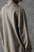 画像をギャラリービューアに読み込む, Ten c COTTON JERSEY SWEAT SHIRT / GARMENT DYED (ASH GRAY)